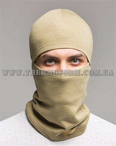 Шапка-маска балаклава 1-014 Thermoform хаки